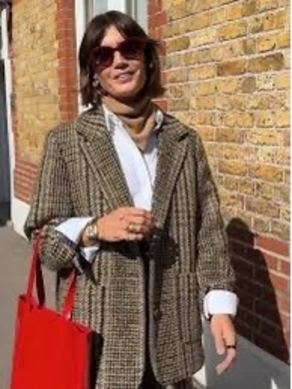 Sezane Jack Jacket Portsmouth Check Size 2